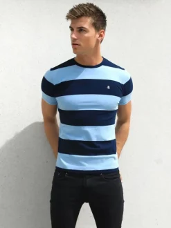 T-Shirts*Blakely Clothing Alassio Stripe T-Shirt