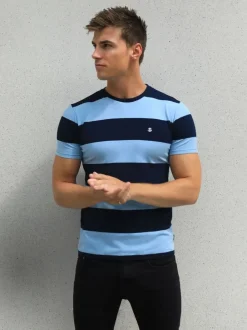 T-Shirts*Blakely Clothing Alassio Stripe T-Shirt