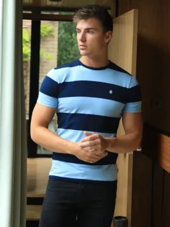 T-Shirts*Blakely Clothing Alassio Stripe T-Shirt