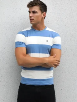 T-Shirts*Blakely Clothing Alassio Stripe T-Shirt
