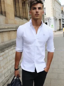 Trending*Blakely Clothing Aylsham Fitted Stretch Shirt
