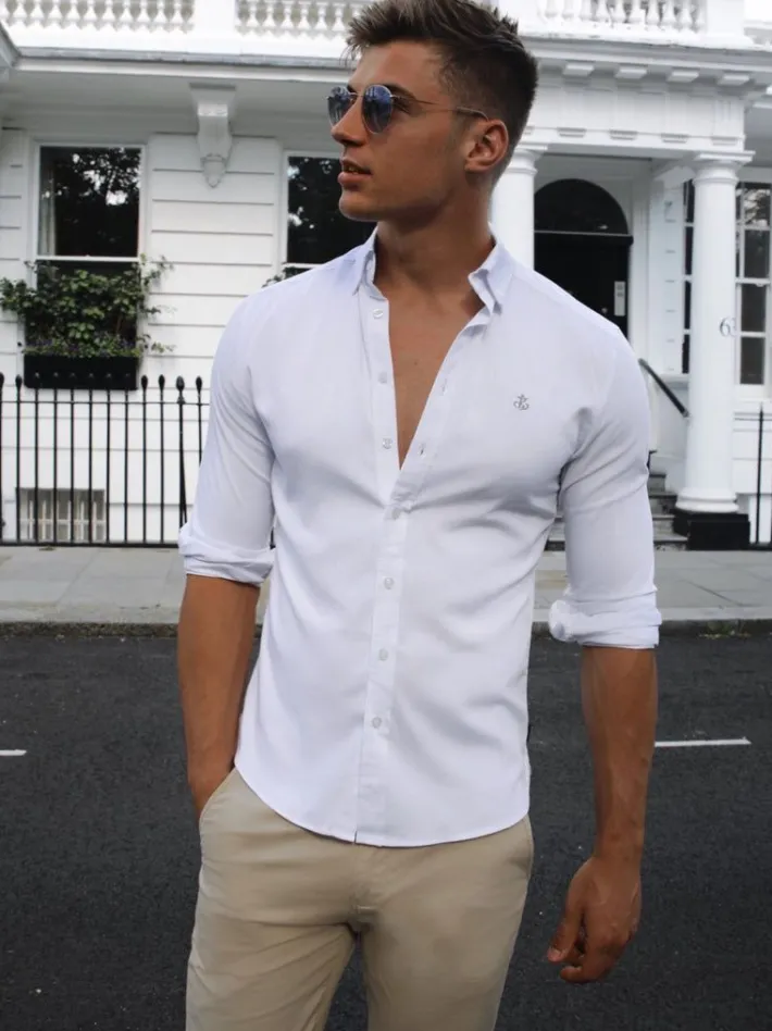 Trending*Blakely Clothing Aylsham Fitted Stretch Shirt