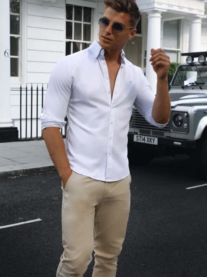 Trending*Blakely Clothing Aylsham Fitted Stretch Shirt