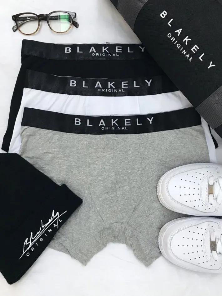 Boxers*Blakely Clothing Blk Boxers