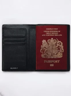 Sale*Blakely Clothing Blk Passport Holder