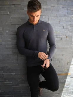 Shirts & Polos*Blakely Clothing Harrow Long-Sleeve Polo