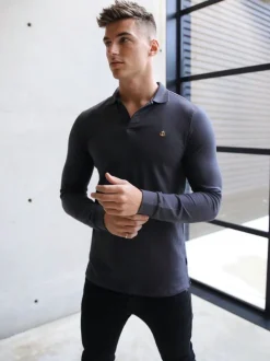 Shirts & Polos*Blakely Clothing Harrow Long-Sleeve Polo