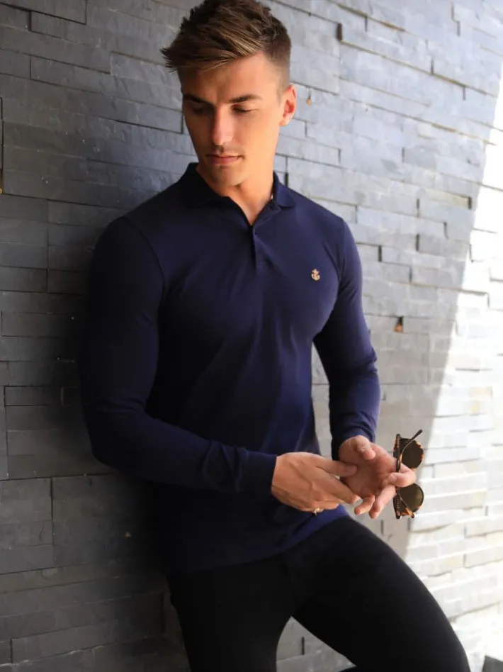 Shirts & Polos*Blakely Clothing Harrow Long-Sleeve Polo