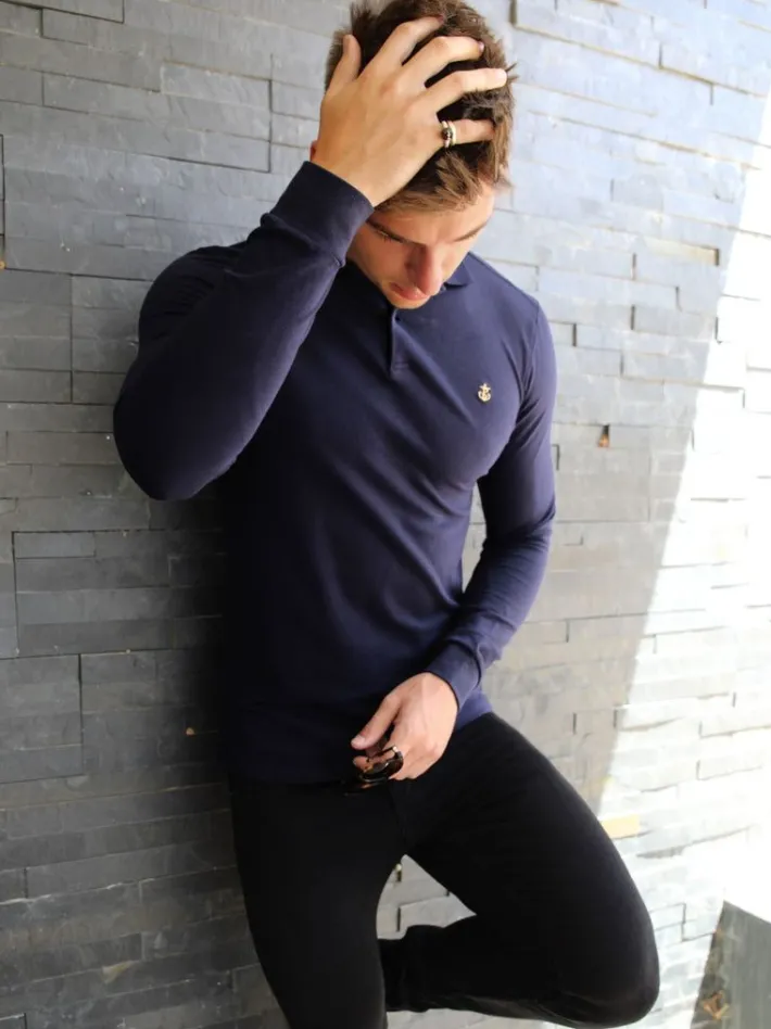 Shirts & Polos*Blakely Clothing Harrow Long-Sleeve Polo