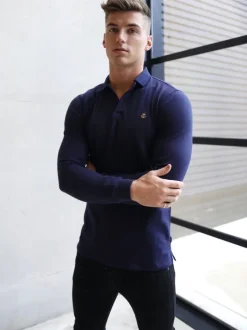 Shirts & Polos*Blakely Clothing Harrow Long-Sleeve Polo