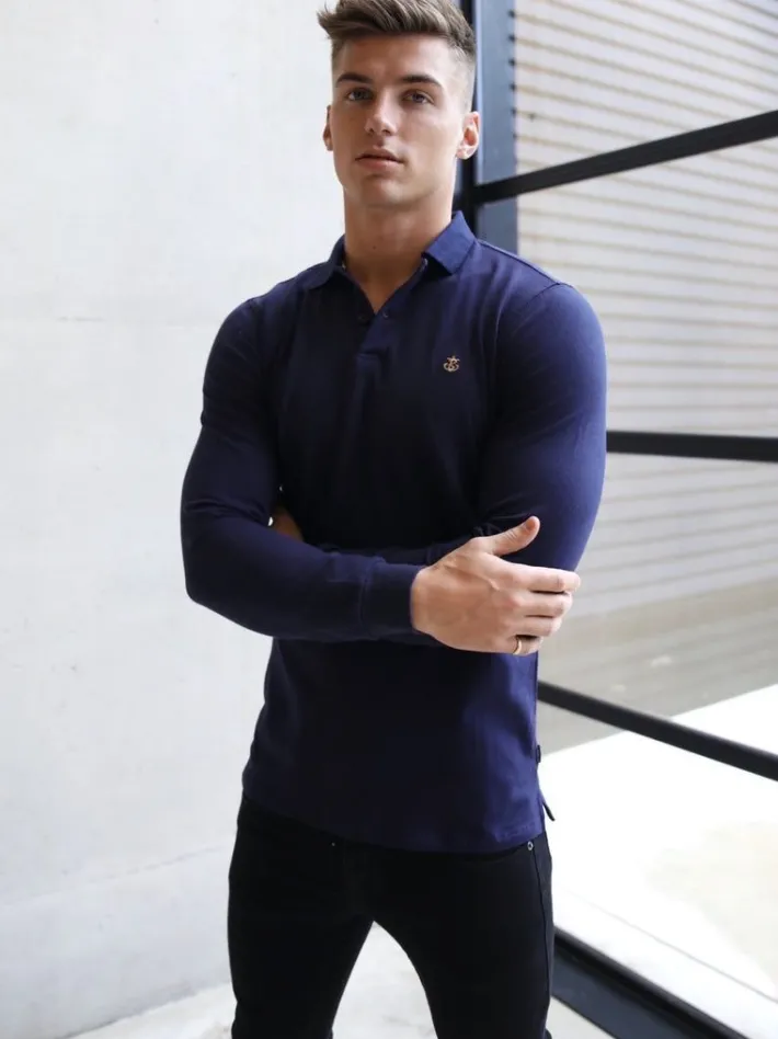 Shirts & Polos*Blakely Clothing Harrow Long-Sleeve Polo