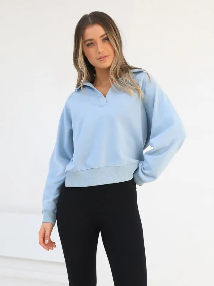 Sale*Blakely Clothing Initial V-Neck Jumper