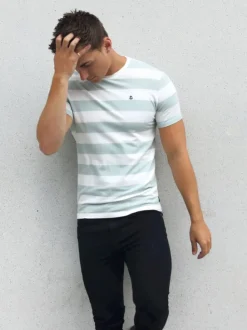 T-Shirts*Blakely Clothing Loano Stripe T-Shirt