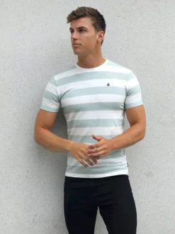 T-Shirts*Blakely Clothing Loano Stripe T-Shirt