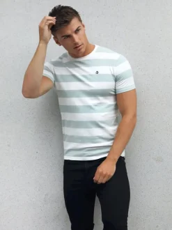 T-Shirts*Blakely Clothing Loano Stripe T-Shirt