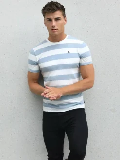 T-Shirts*Blakely Clothing Loano Stripe T-Shirt