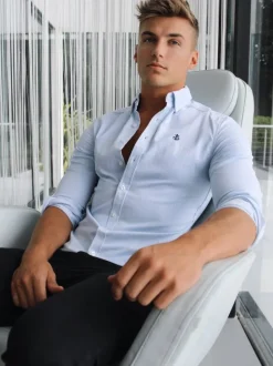 Shirts & Polos*Blakely Clothing Oxford Fitted Stretch Shirt