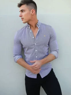 Shirts & Polos*Blakely Clothing Pesaro Pinstripe Shirt