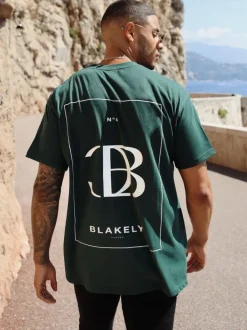T-Shirts*Blakely Clothing Riviera Initial Relaxed T-Shirt