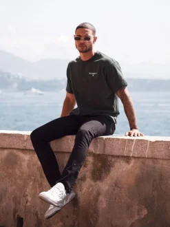 T-Shirts*Blakely Clothing Riviera Initial Relaxed T-Shirt