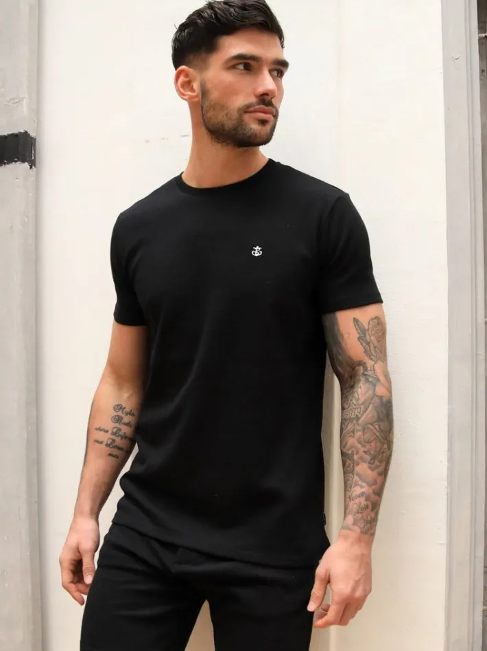 T-Shirts*Blakely Clothing Safi Textured Fitted T-Shirt