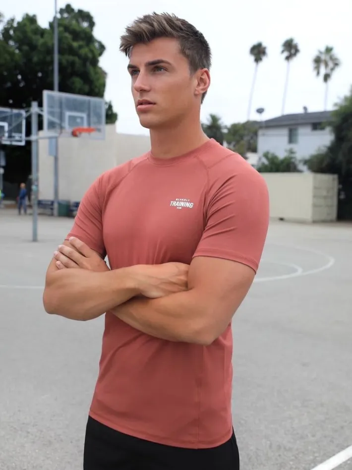 T-Shirts*Blakely Clothing Slim Training T-Shirt