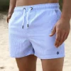 Trending*Blakely Clothing Striped Swim Shorts
