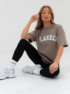 Bodysuits & Tops*Blakely Clothing Varsity Oversized T-Shirt
