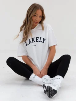 Bodysuits & Tops*Blakely Clothing Varsity Oversized T-Shirt