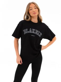 Bodysuits & Tops*Blakely Clothing Varsity Oversized T-Shirt