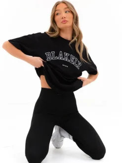 Bodysuits & Tops*Blakely Clothing Varsity Oversized T-Shirt