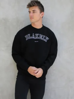 Trending*Blakely Clothing Varsity Relaxed Jumper