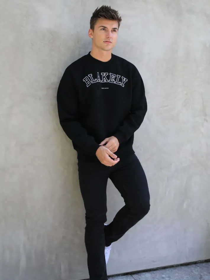 Trending*Blakely Clothing Varsity Relaxed Jumper