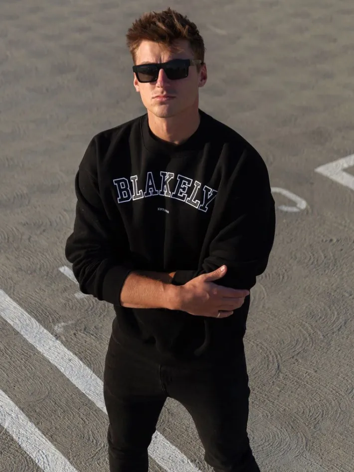 Trending*Blakely Clothing Varsity Relaxed Jumper