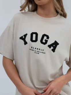 Trending*Blakely Clothing Yoga Oversized T-Shirt